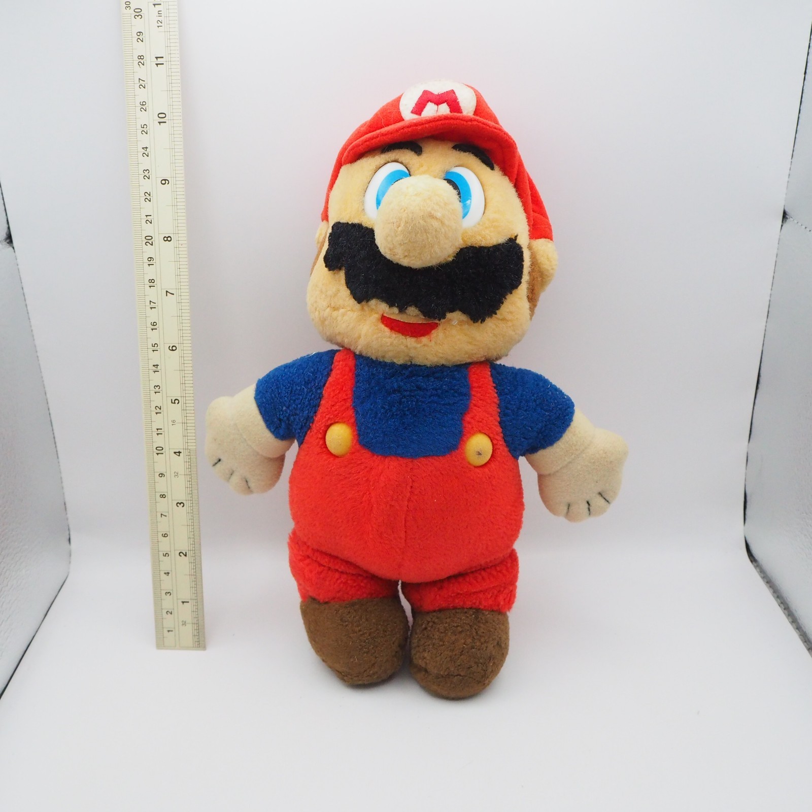JK47 JUNK Super Mario Bros Avanti 11″ Vintage Plush StuffedToy Doll Japan Korea