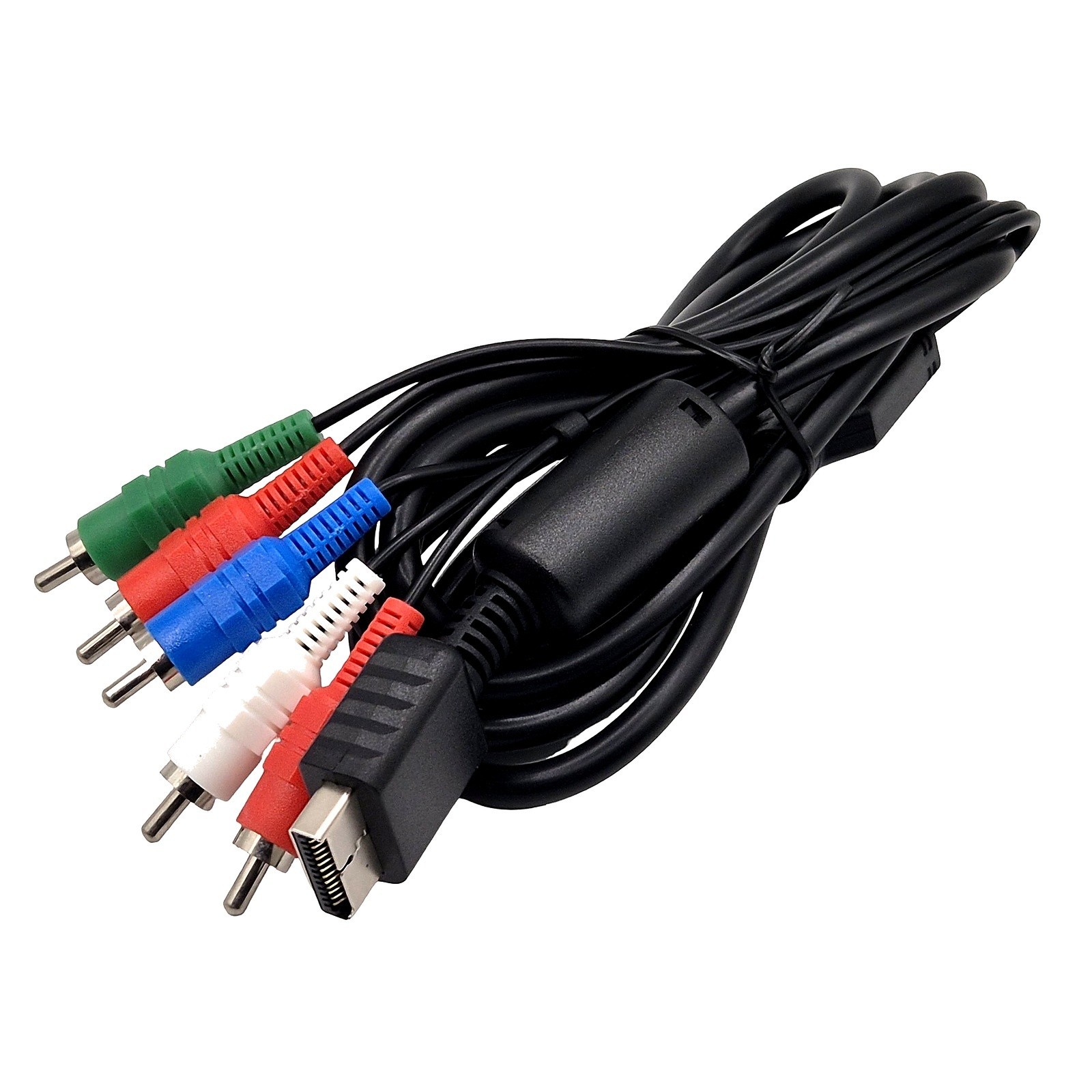 YPbPr Component Cable 1.8m for PS2 PS3 | HD Video & Stereo Audio | Brand New