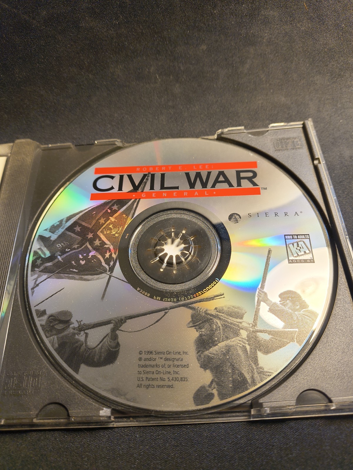 Sierra Robert E. Lee: Civil War General PC CD-ROM Strategy Game 1996 Manual