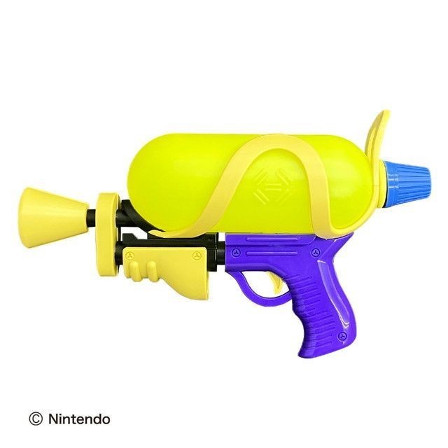 2026 Splash Shooter w/ Ink Tank YELLOW Water Gun Splatoon 3 Nintendo SPT-1301YE