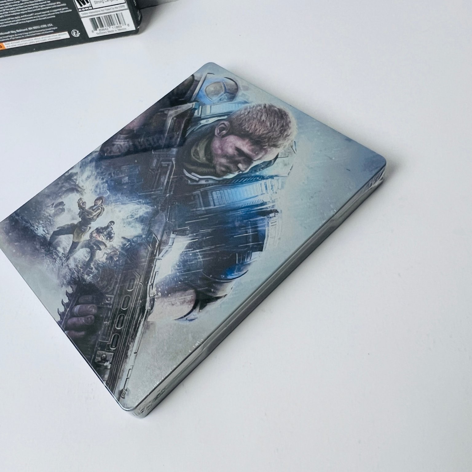 Gears of War 4 Ultimate Edition Xbox One Video Game Steelbook Minor Dent New