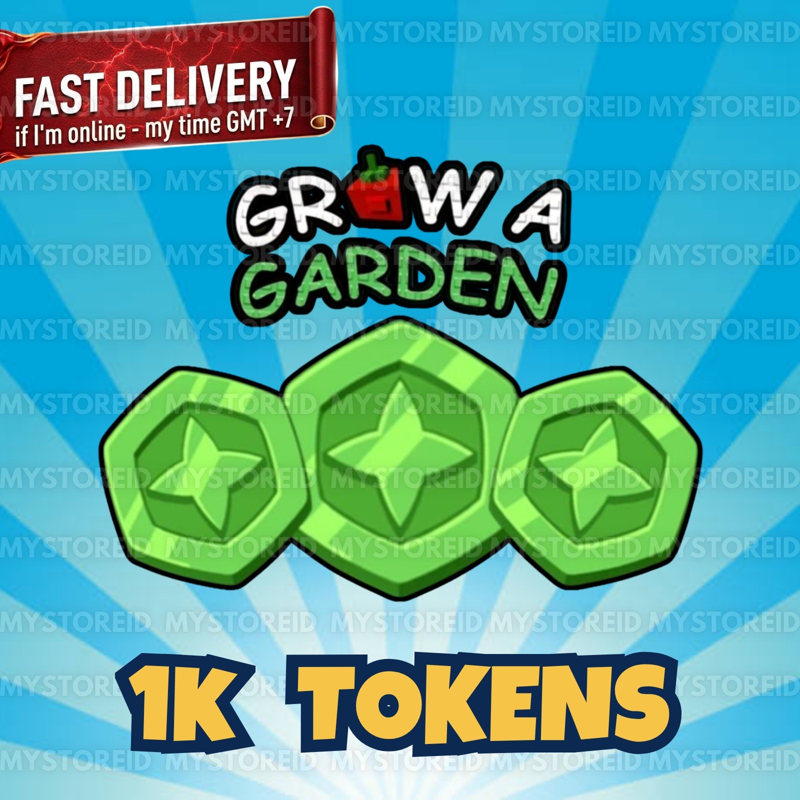 ✅🌱 GROW A GARDEN | 1K TOKEN | FAST DELIVERY