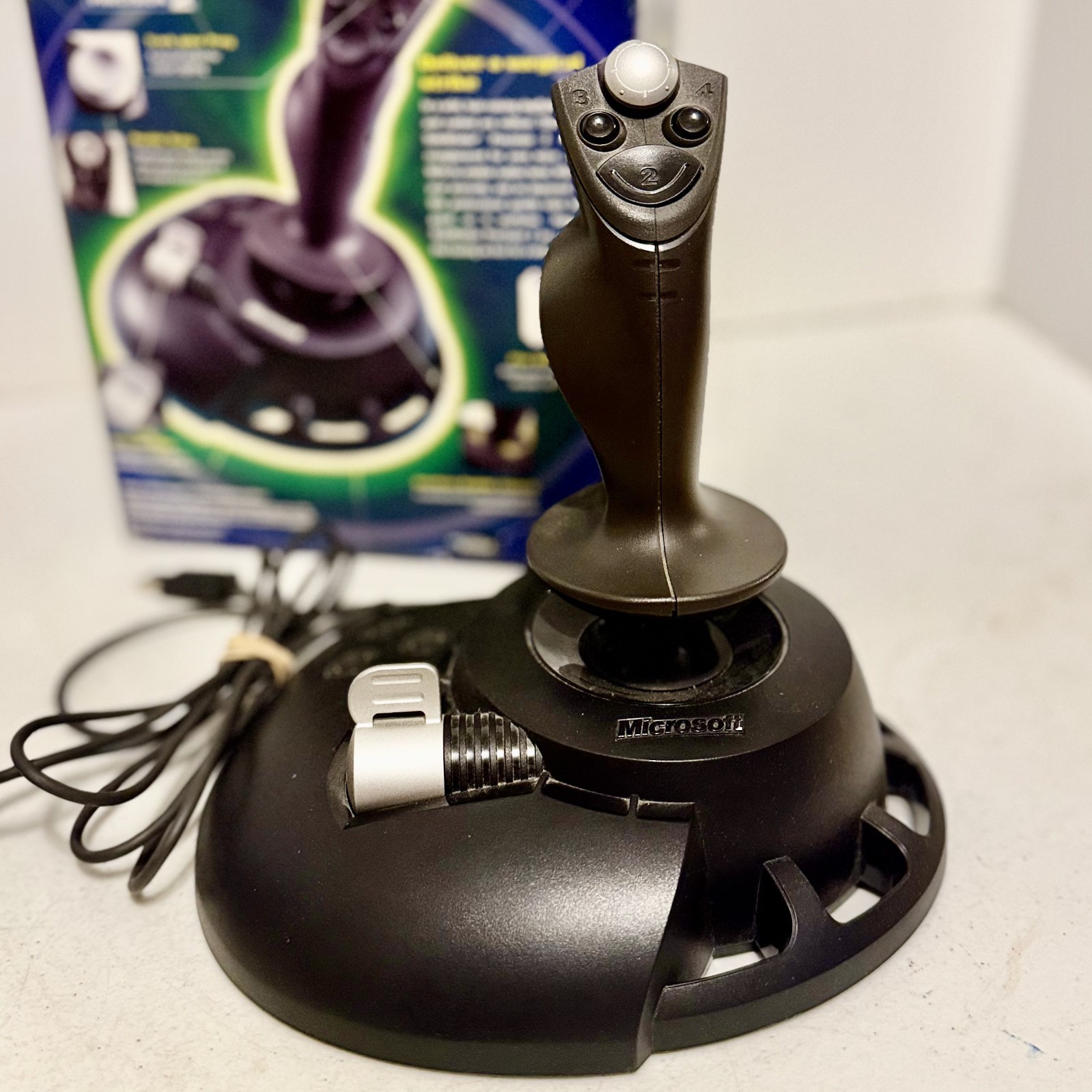 Microsoft SideWinder Precision 2 USB Joystick PC Flight Simulator