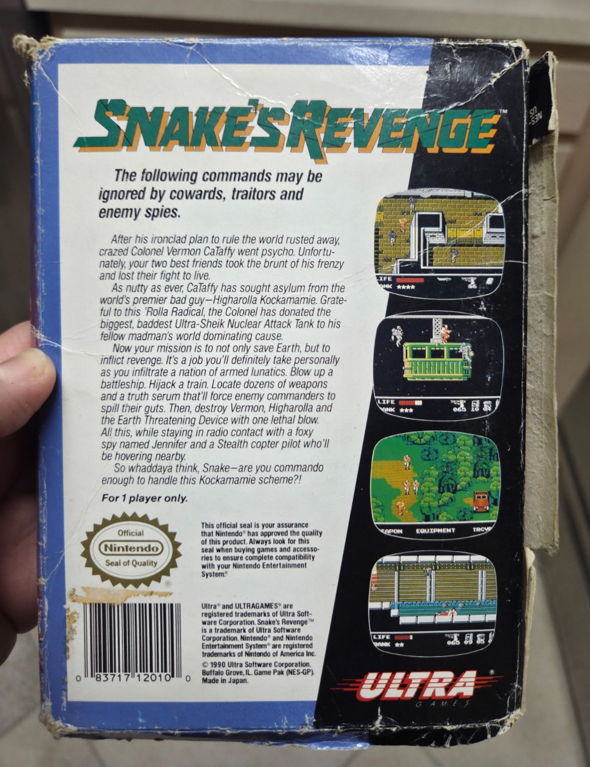 METAL GEAR & METAL GEAR 2 SNAKE’S REVENGE NES GAME W BOX! NINTENDO KONAMI TESTED