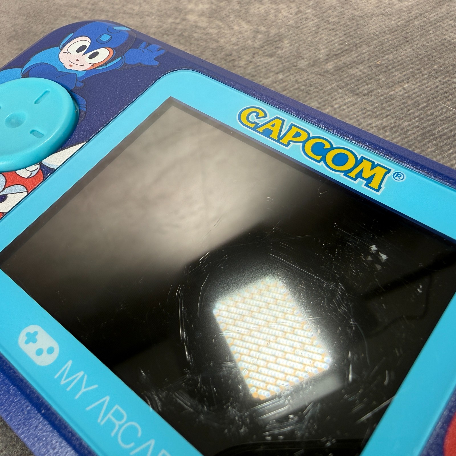 MY ARCADE CAPCOM Mega Man Pocket Player Pro Handheld Game Tested Working