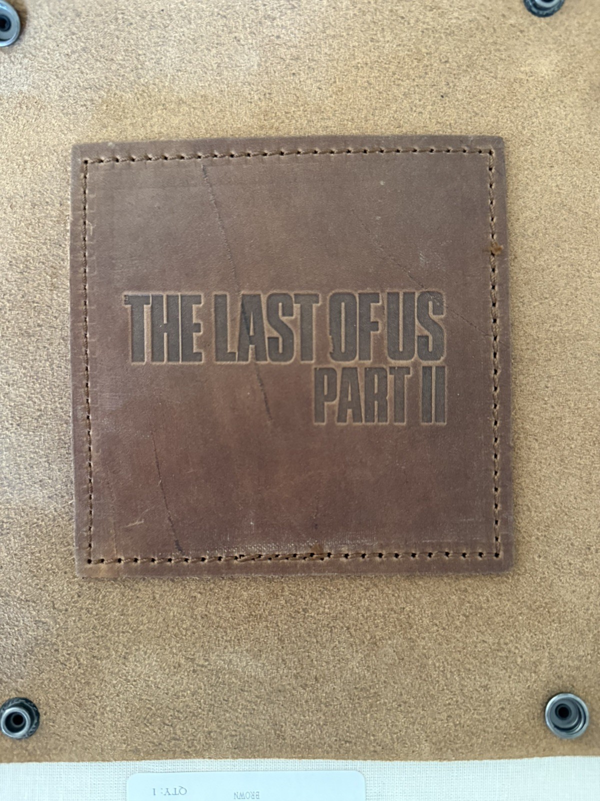 The Last of Us Part II 2 Ellie Leather Valet Tray Key Holder TLOU NEW