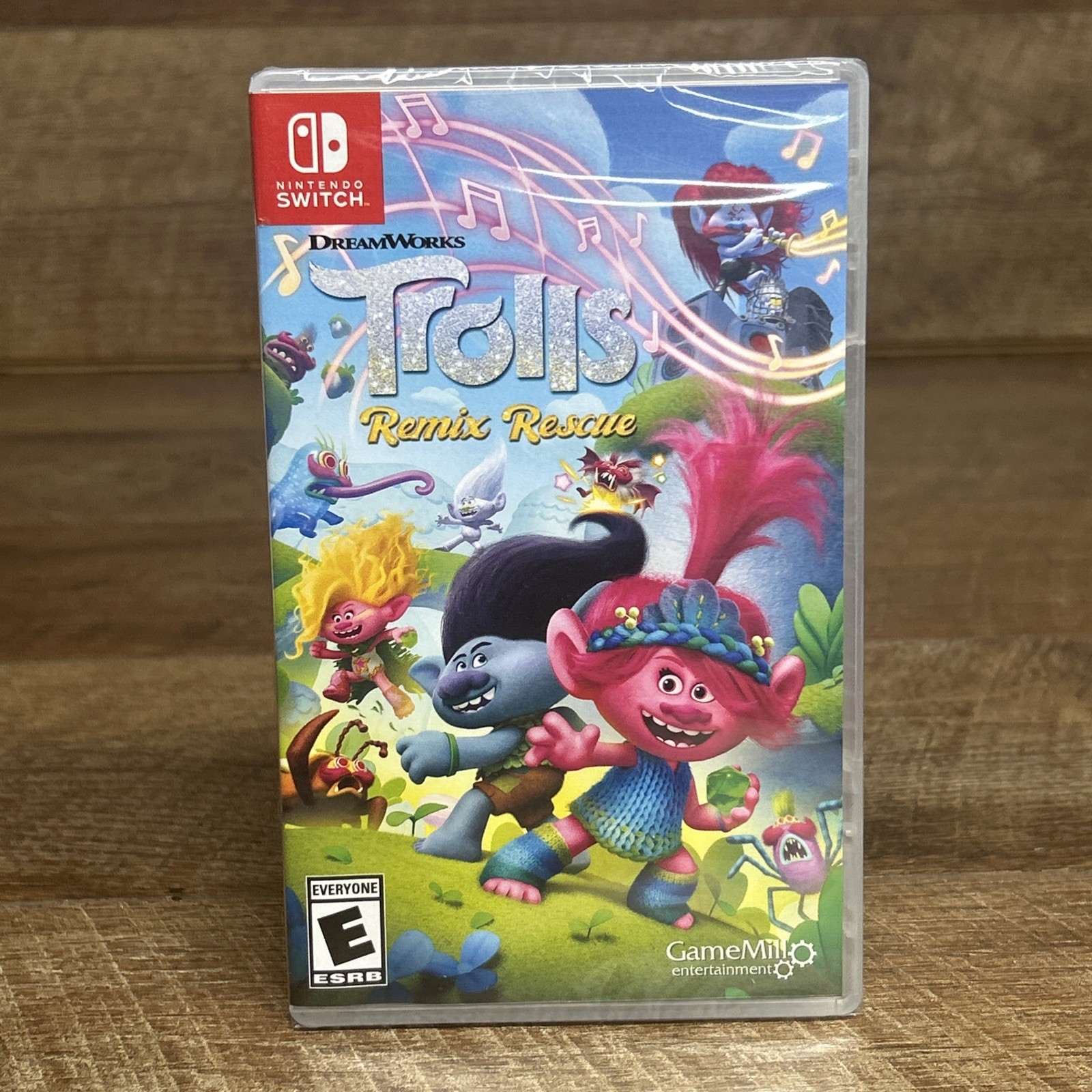 Nintendo Switch, Trolls Remix Rescue Game-By Dreamworks —— NEW