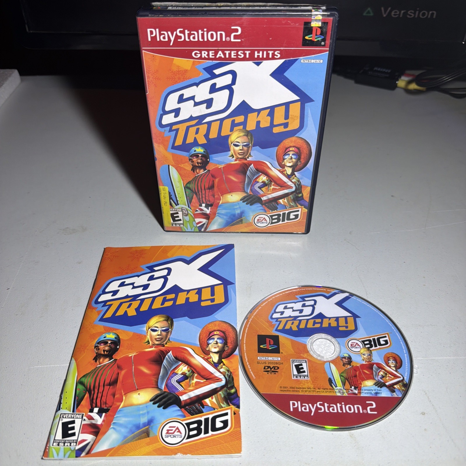 SSX Tricky (Sony PlayStation 2) Complete W Reg Card – Tested –