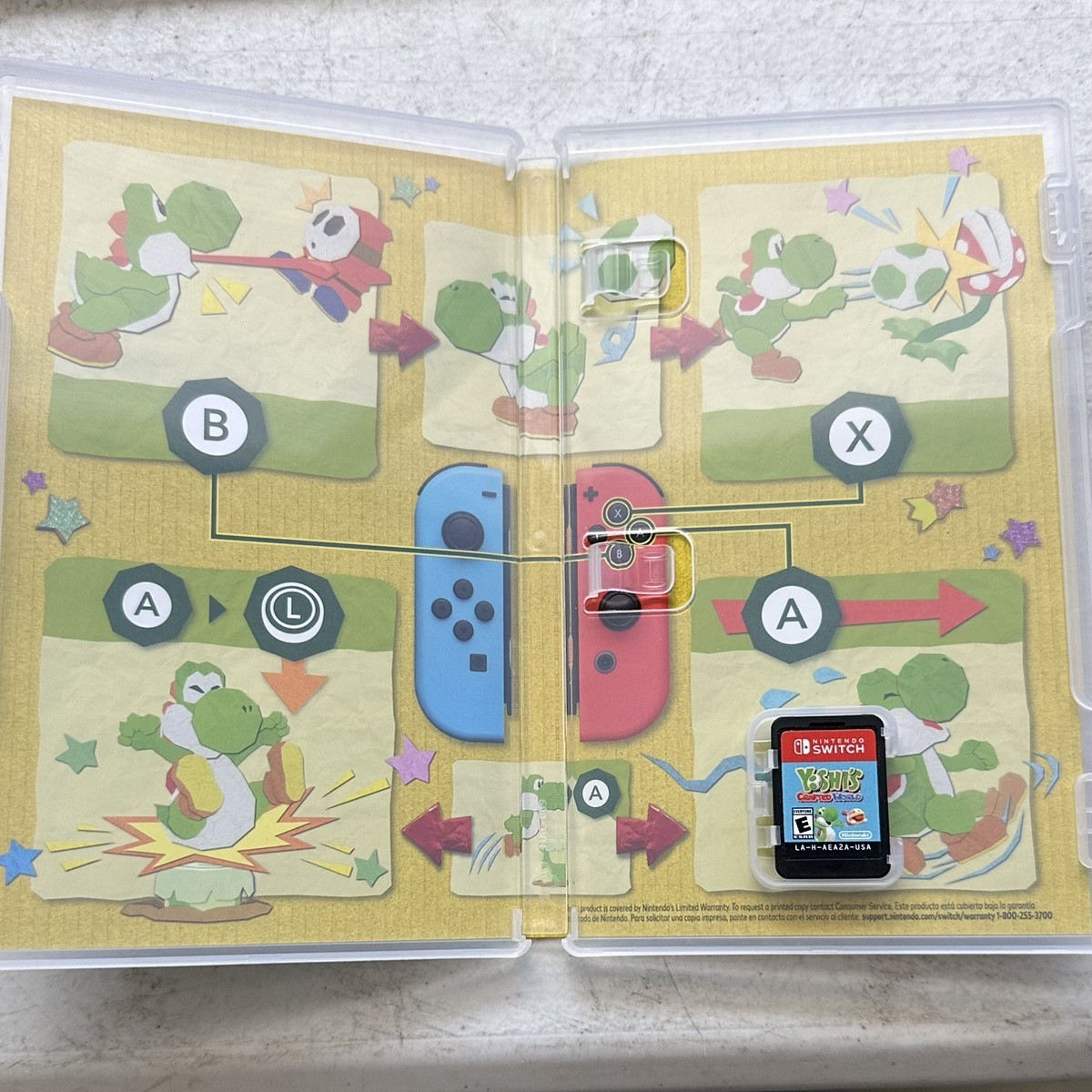Yoshi’s Crafted World – Nintendo Switch (PAP008502)