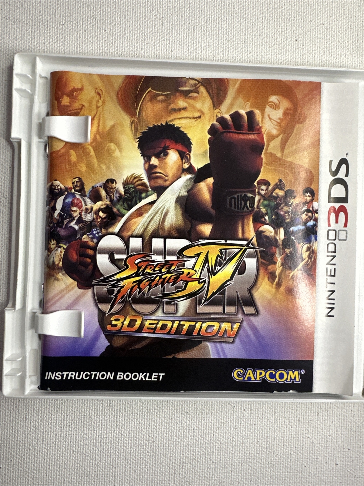 Super Street Fighter IV — 3D Edition (Nintendo 3DS, 2011) (Tested Works)