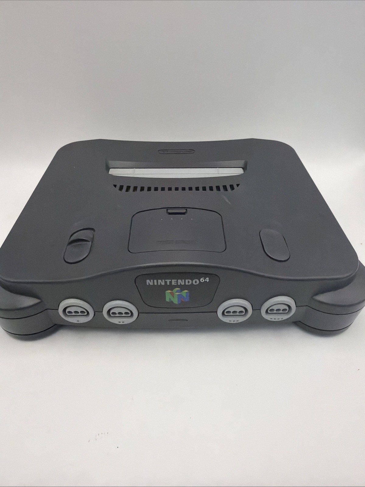 Nintendo 64 N64 Console Bundle Gray Controller OEM Cables Tested Works Great