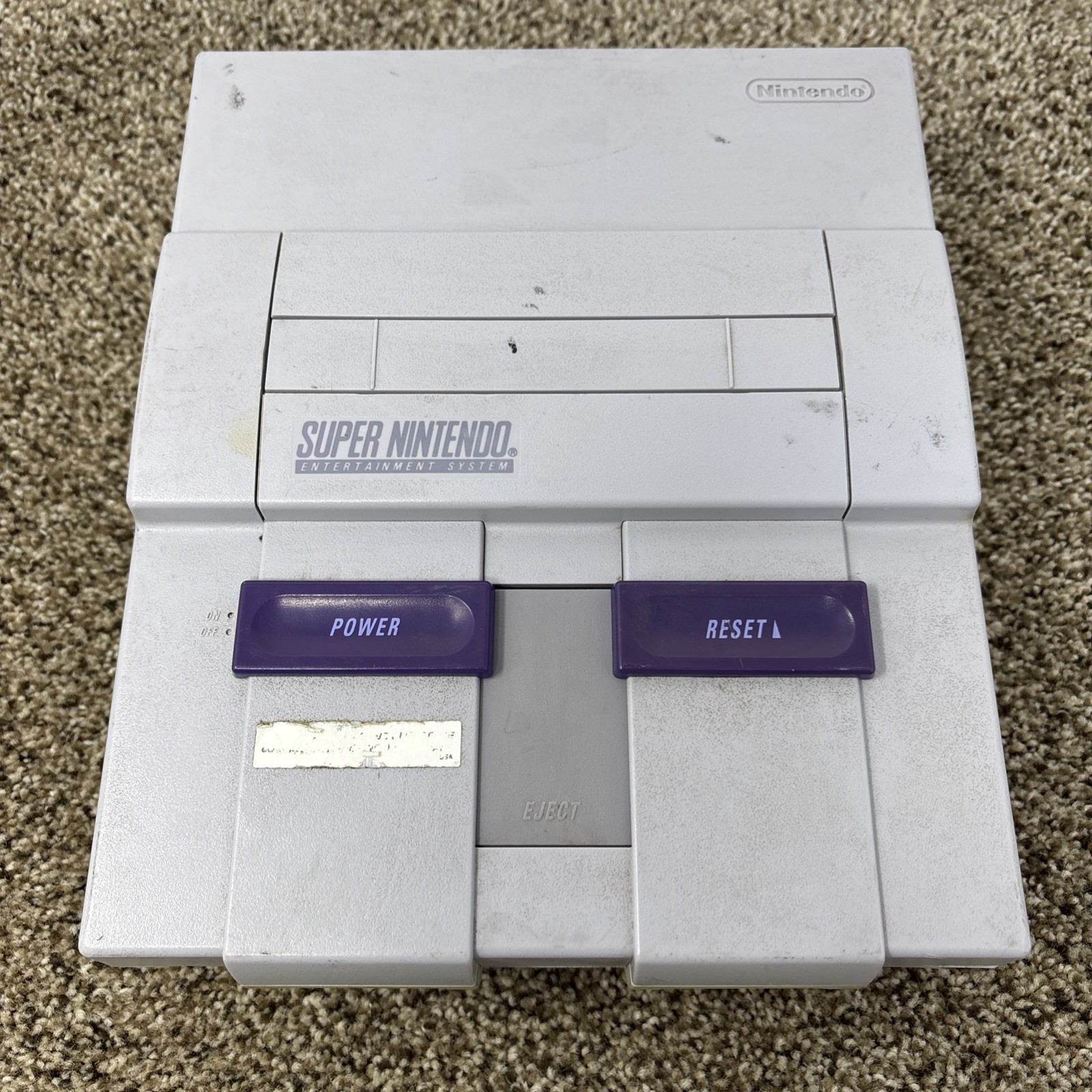 Super Nintendo SNES 1chip-01 ONE CHIP RARE CONSOLE ONLY TESTED