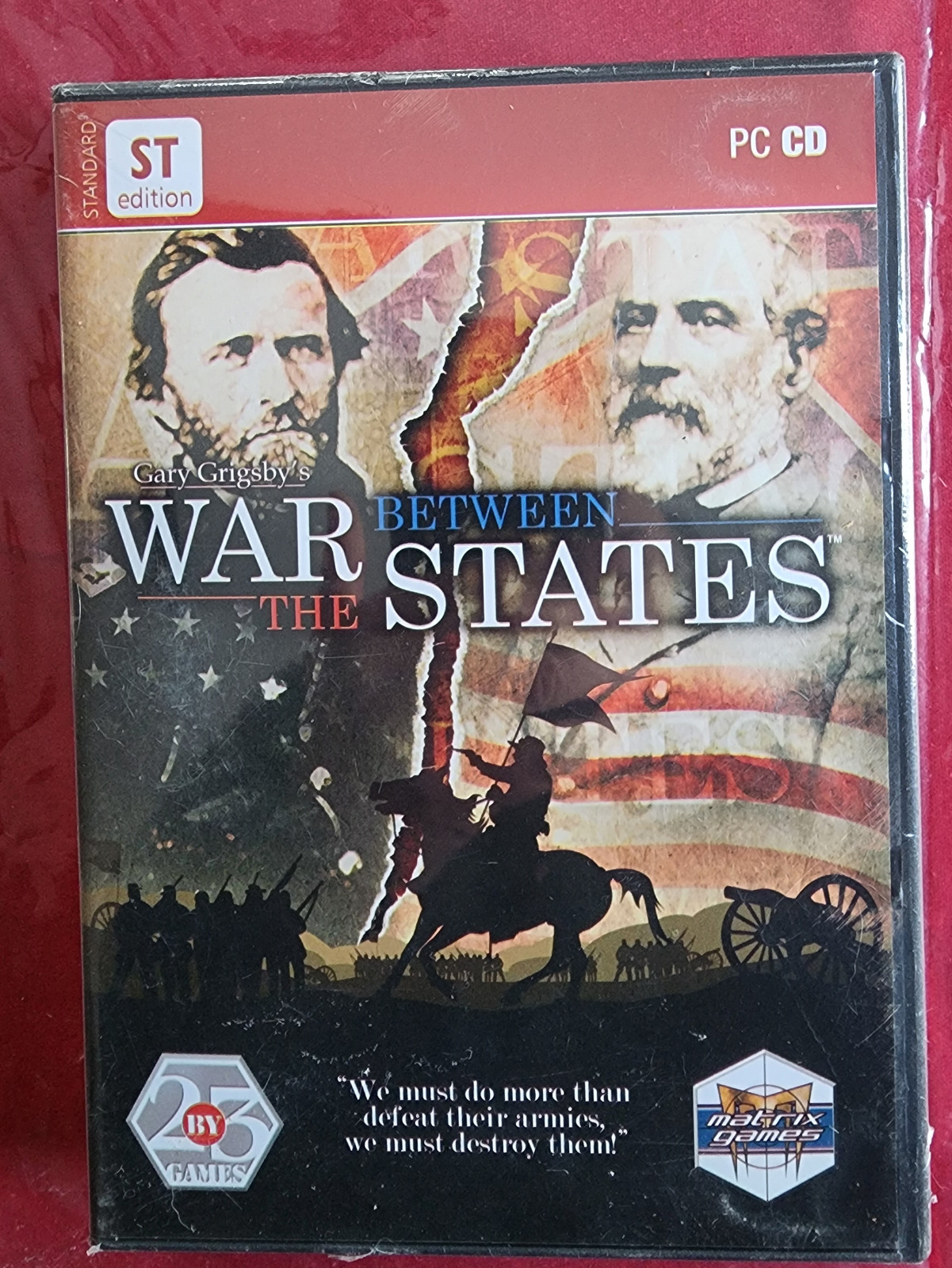 War Between The States (2008) PC NEW Factory Sealed US Retail A++ CIVIL WAR GAME