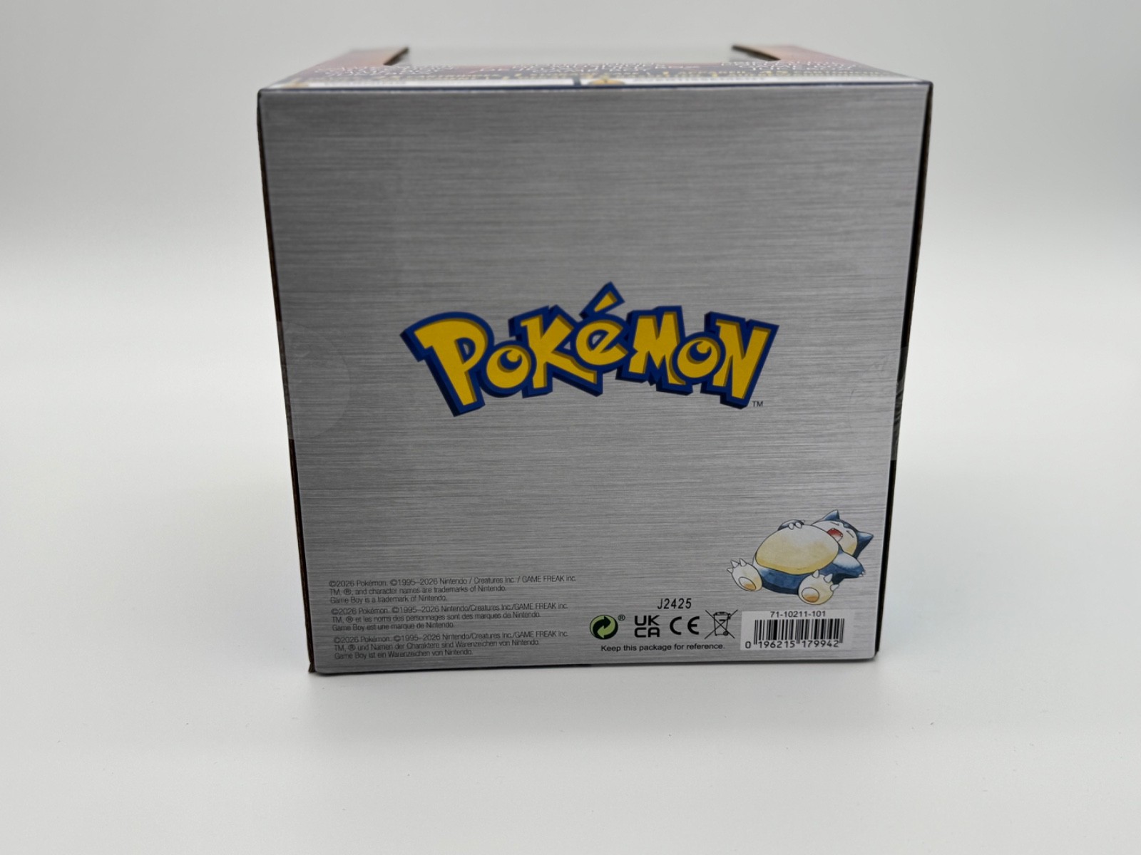Pokemon Center – Anniversary Red & Blue Gameboy Music Collection Jukebox