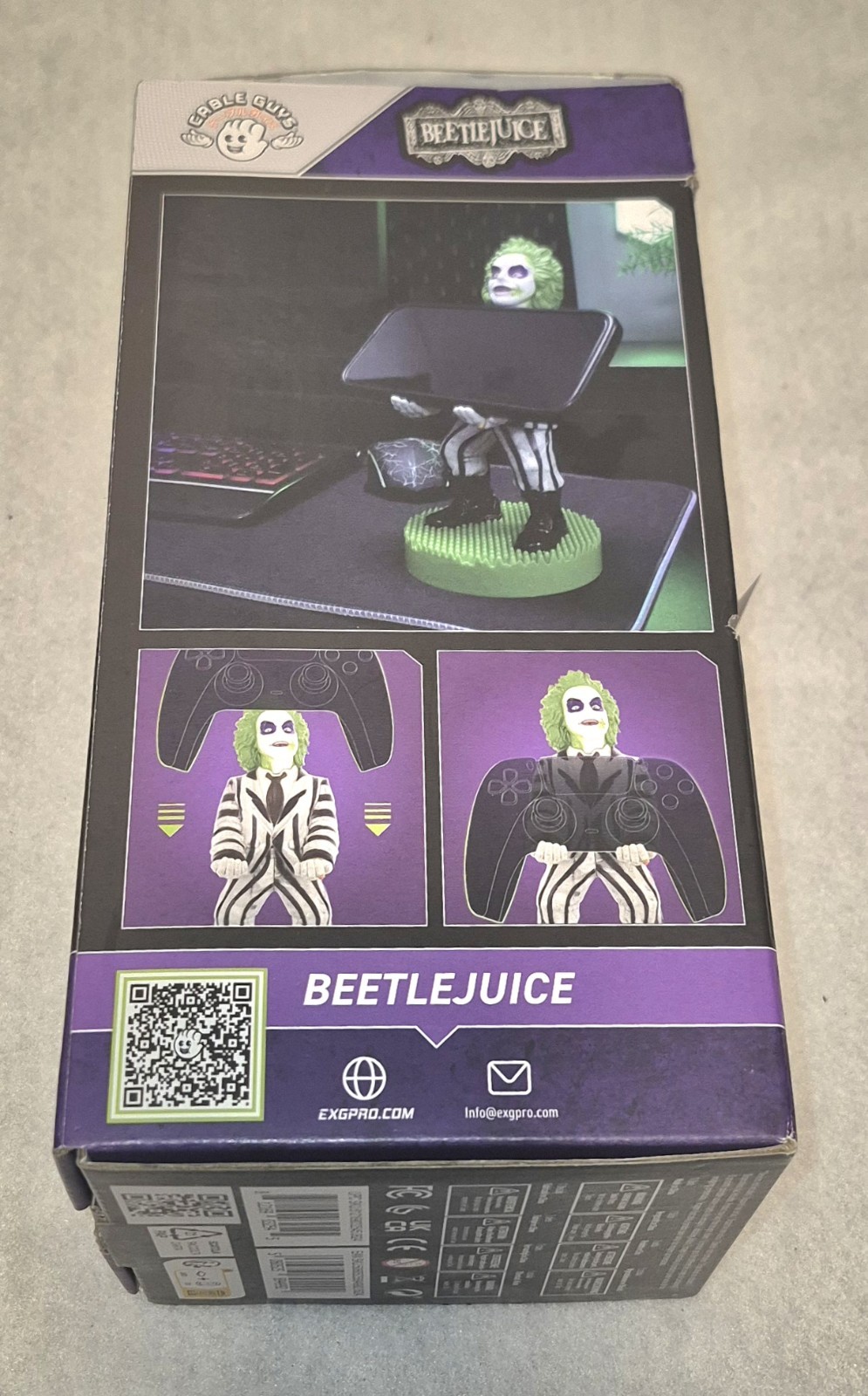 BEETLEJUICE Original CABLE GUYS -Controller & Phone Holder – NIB NEW