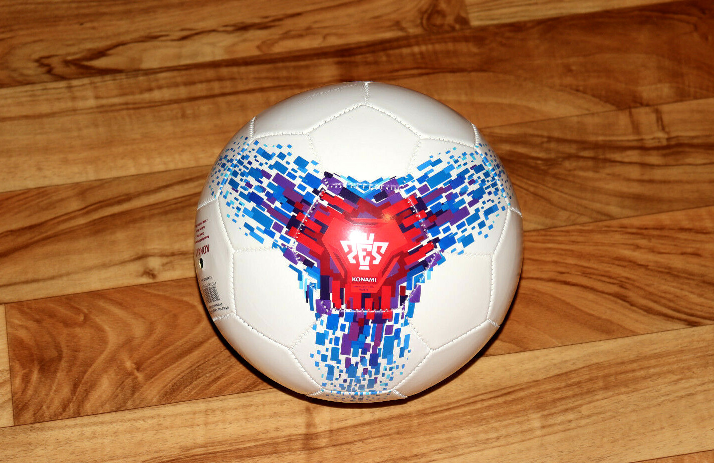 PES Pro Evolution Soccer official size 5 Match Ball Football By Konami Rare