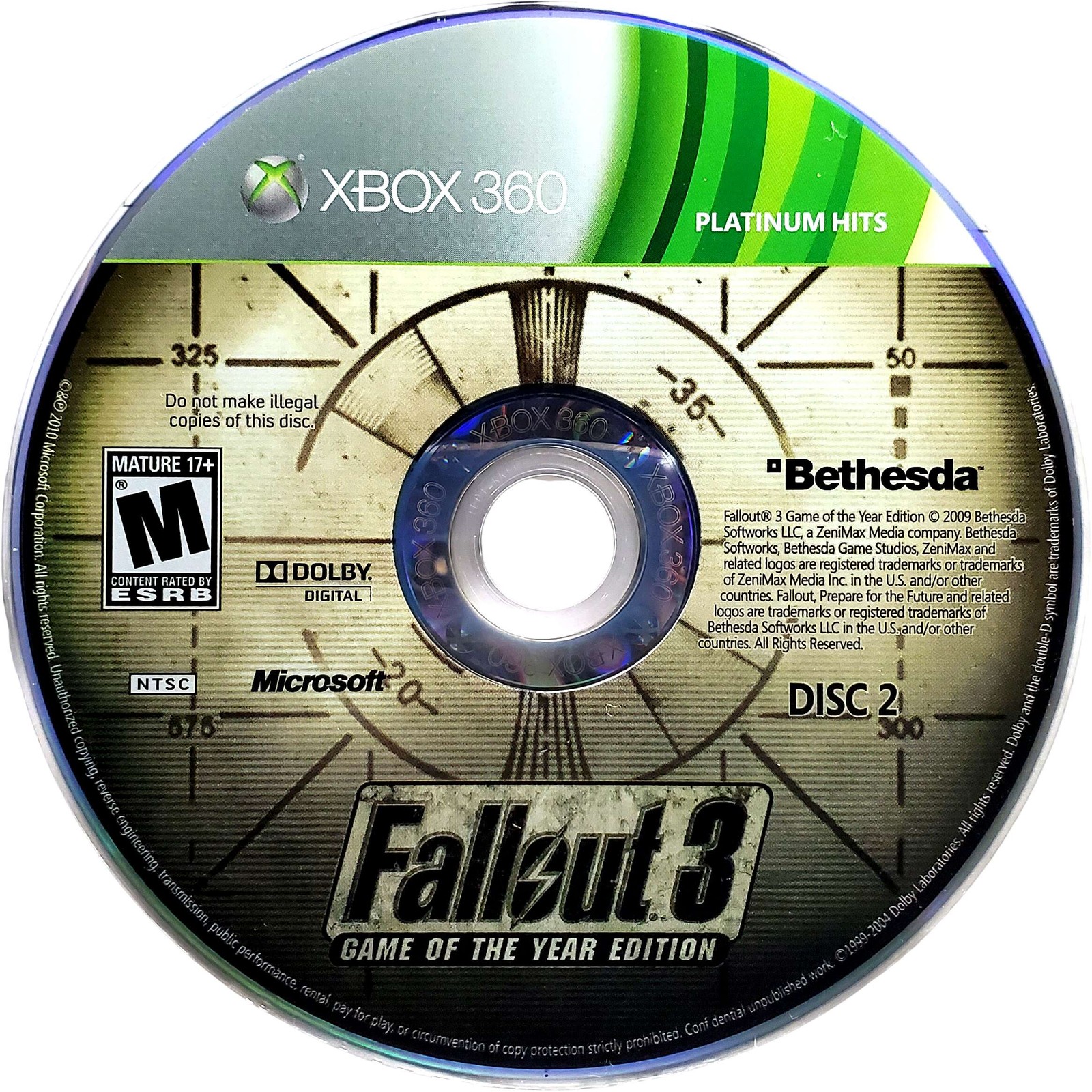 Fallout 3 Game Of The Year Edition – Microsoft Xbox One Tested 1Y Guarantee