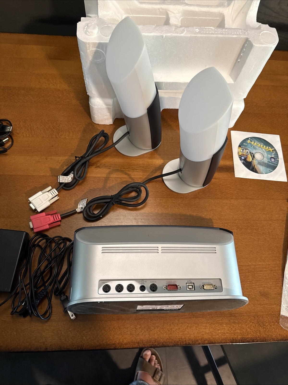 Philips amBX PC Video Gaming Peripherals Lights Starter Kit SGC5101BD HAWX Game