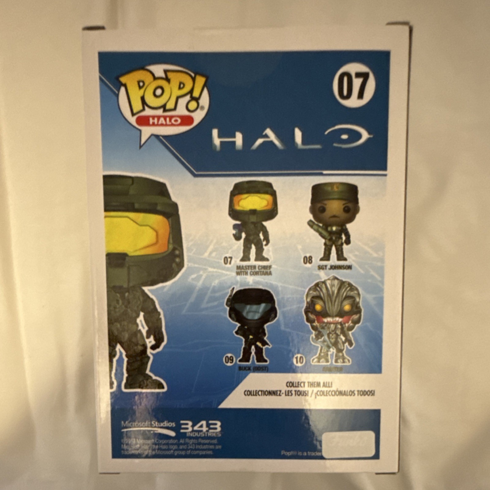 Funko Pop! Halo Master Chief with Cortana Vinyl Figure #07 Action Figure
