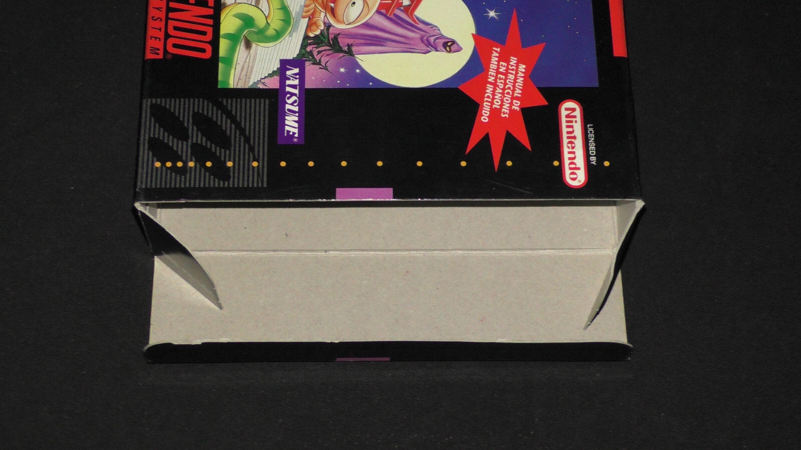 Pocky & Rocky [Box Only] Super Nintendo SNES Natsume NES And An