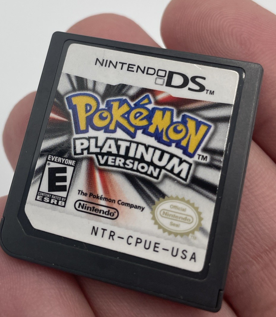Pokemon Platinum Version Nintendo DS Authentic Cartridge Only