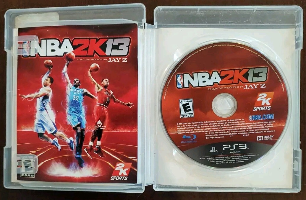 NBA 2K13 (Sony PlayStation 3, 2012 2K Sports) Complete w/Manual by JAY-Z