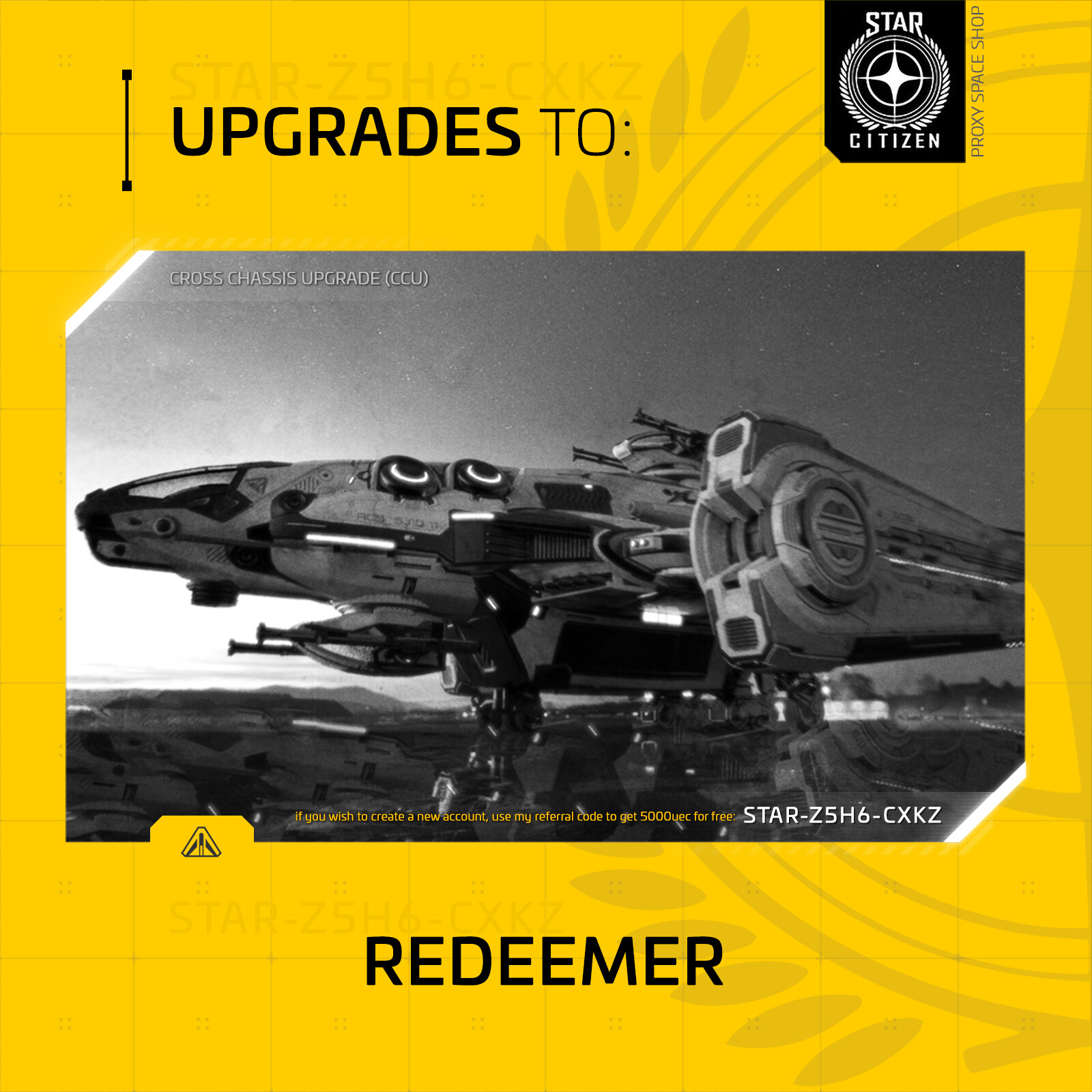 Star Citizen – AEGIS REDEEMER – UPGRADE – (CCU)