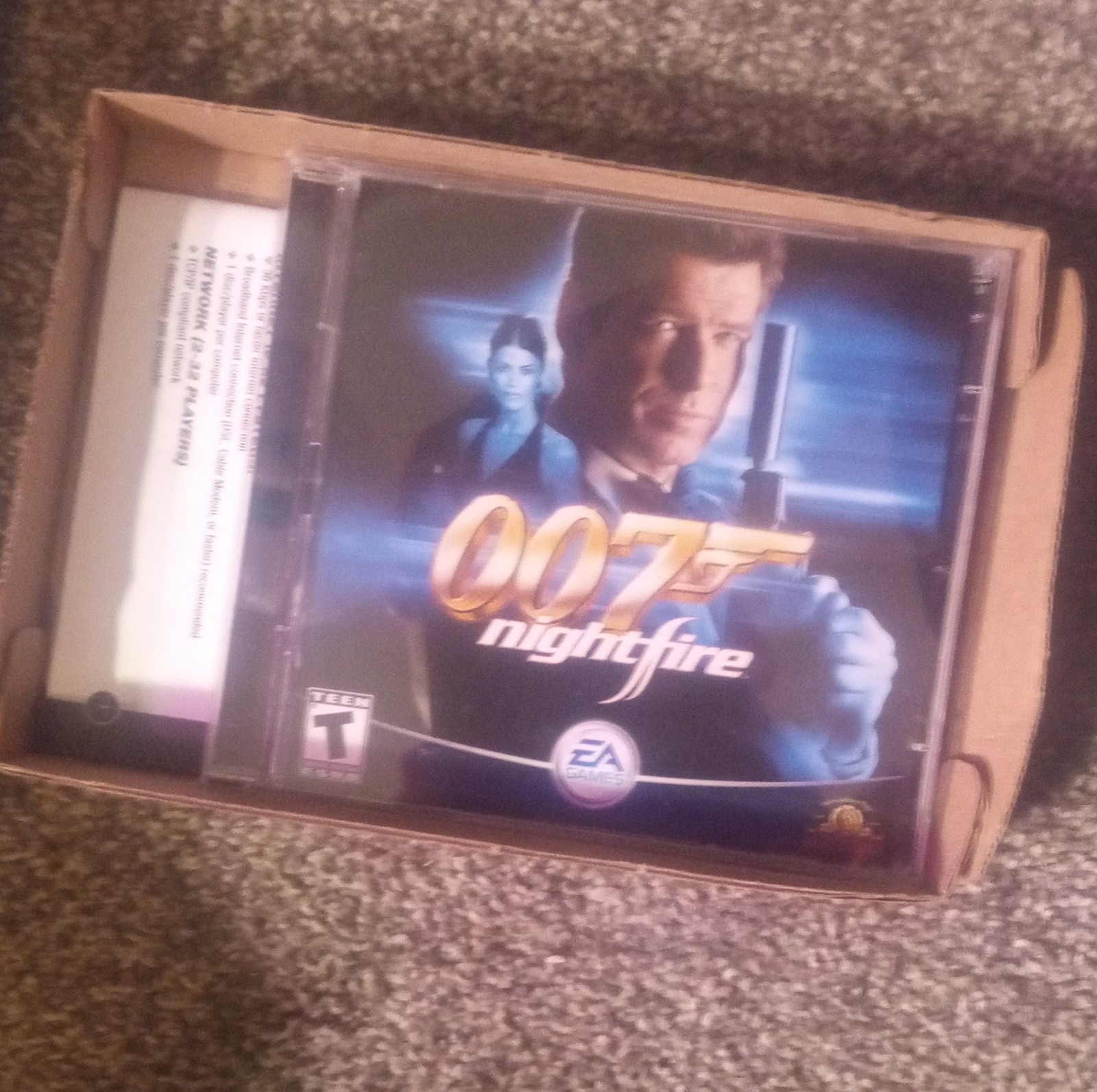 EA Games 007 Nightfire PC 2002 Multiplayer Manual Included FPS James Bond T