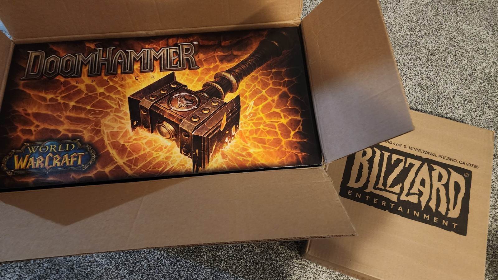 Epic Blizzard World of Warcraft Doomhammer Replica WoW Collectible Rare