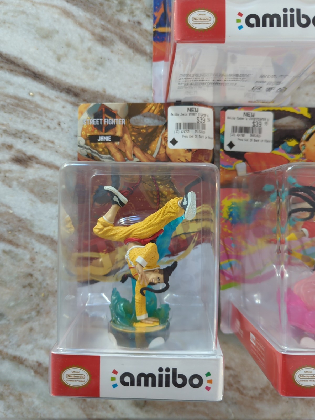 Nintendo amiibo Street Fighter 6 Kimberly Luke Jamie Set New