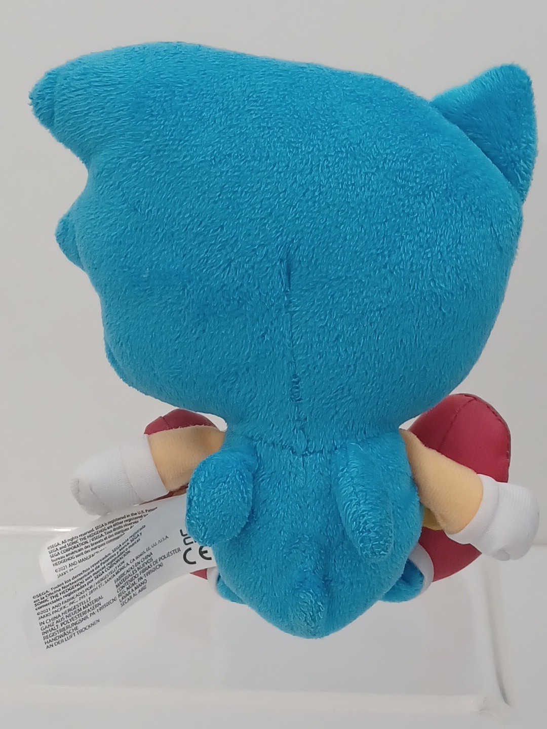 Sonic the Hedgehog Washable Plush Doll Jakks Pacific 2021 Sega