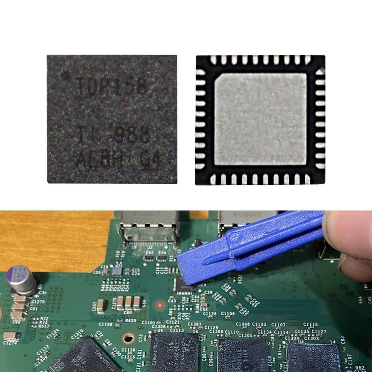 1PC OEM HDMI Retimer IC Chip TDP158 75DP159 Replace For Microsof Xbox One X / S