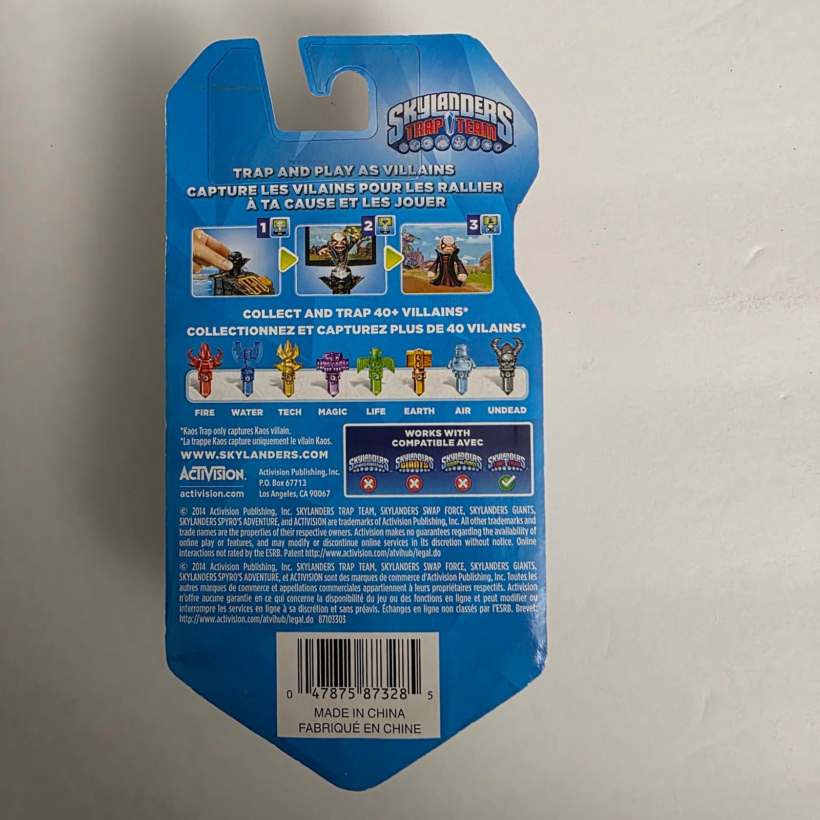 Kaos Trap – New Sealed Skylanders Trap Team