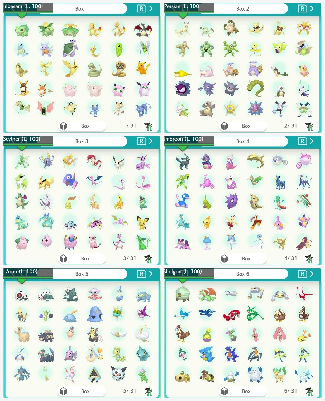 Pokemon HOME Living Dex ZA + DLC | Shiny Non-Shiny | +430 Pokemon