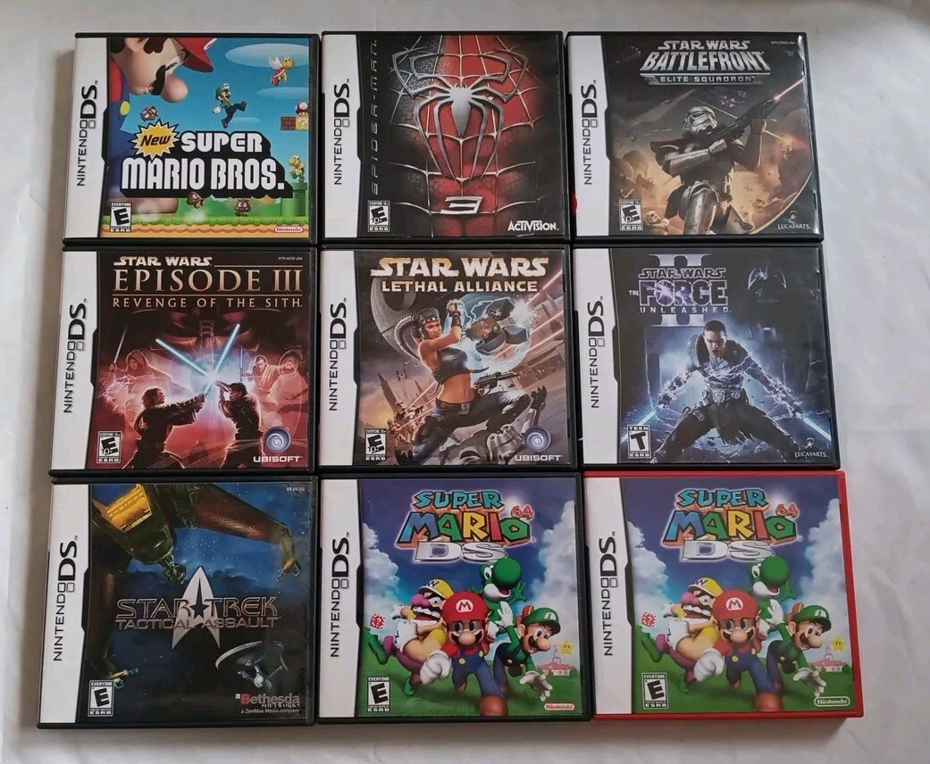 Nintendo DS Cover Art with Booklet and Case Replacement ONLY