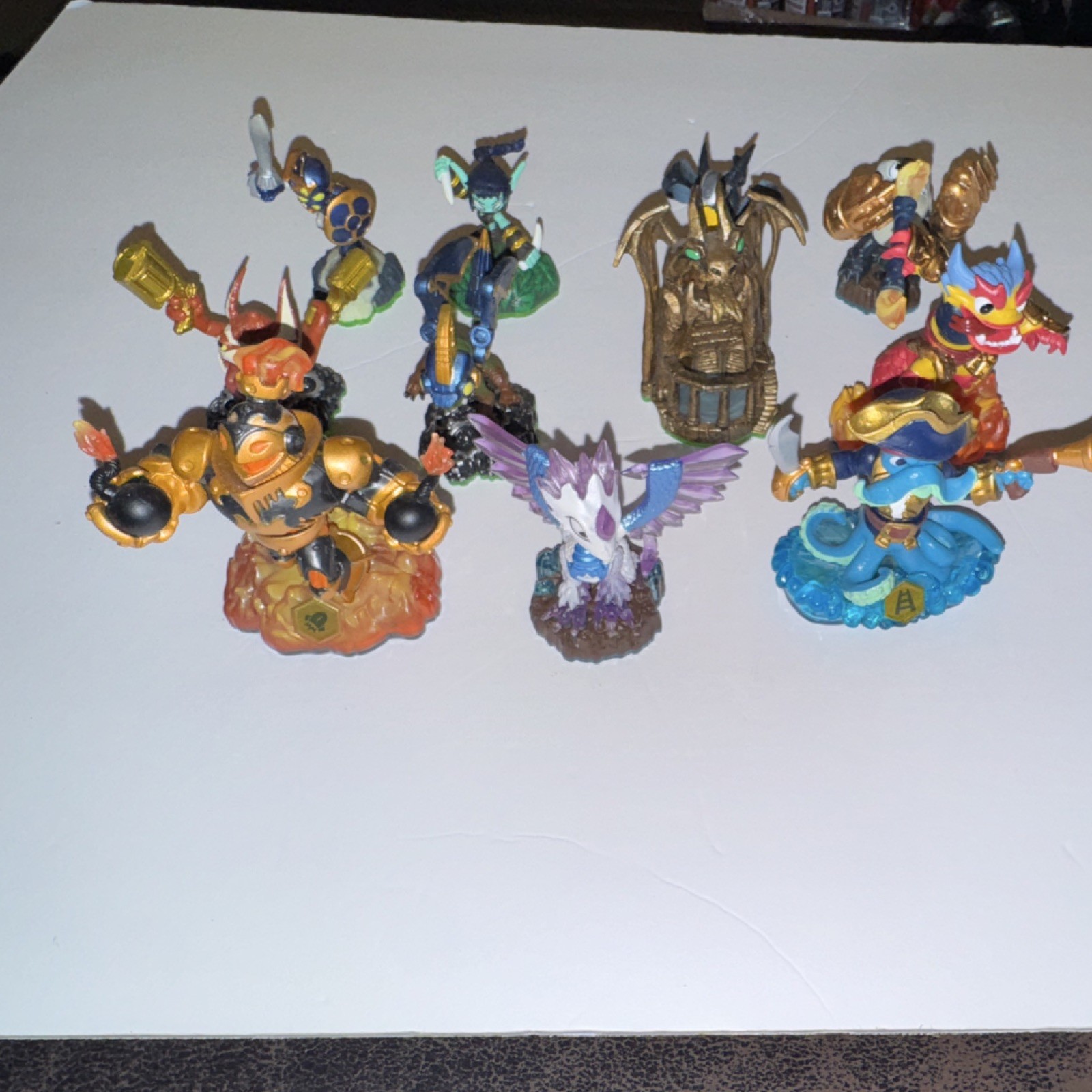 Skylanders Figures Lot of 11 Mixed Swap Force Giants Spyro Characters