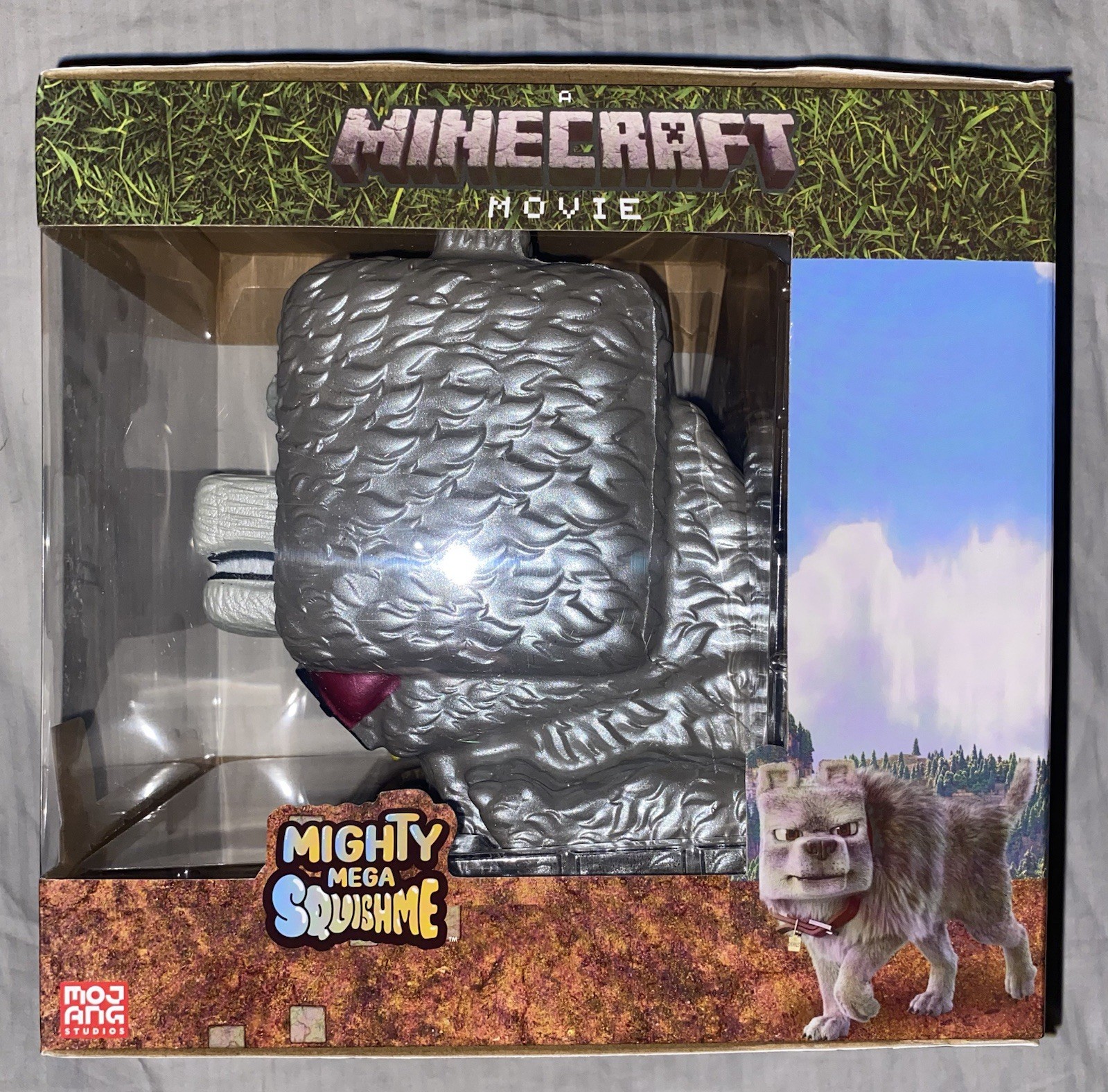 Minecraft SDCC Exclusive Mighty MEGA SquishME Dennis w/DLC sunglasses, 1 of 500!