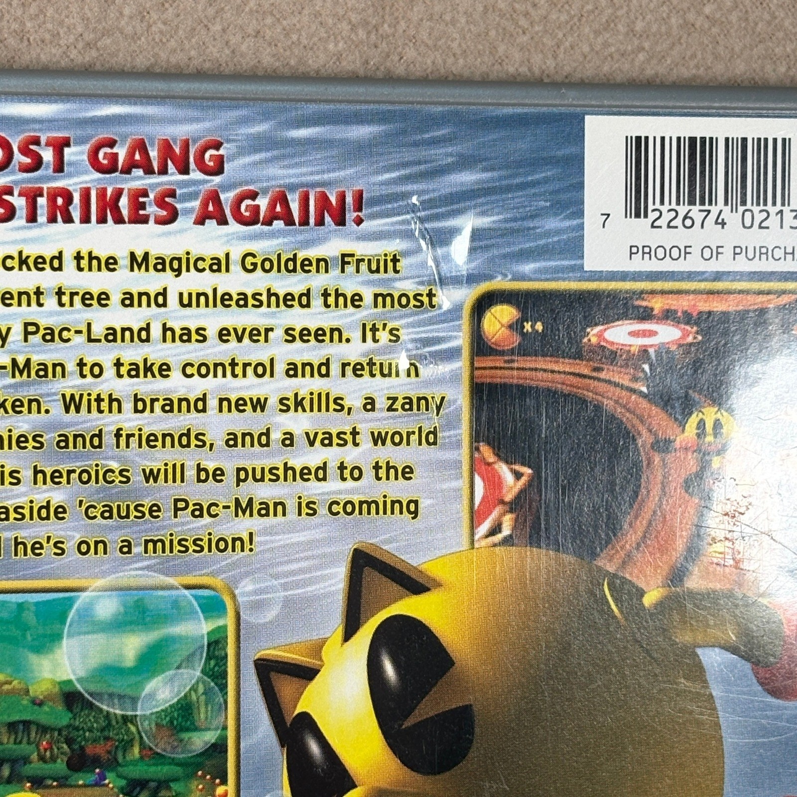 Pac-Man World 2 Xbox Original Platinum Hits Namco 2002 3D Platformer Game