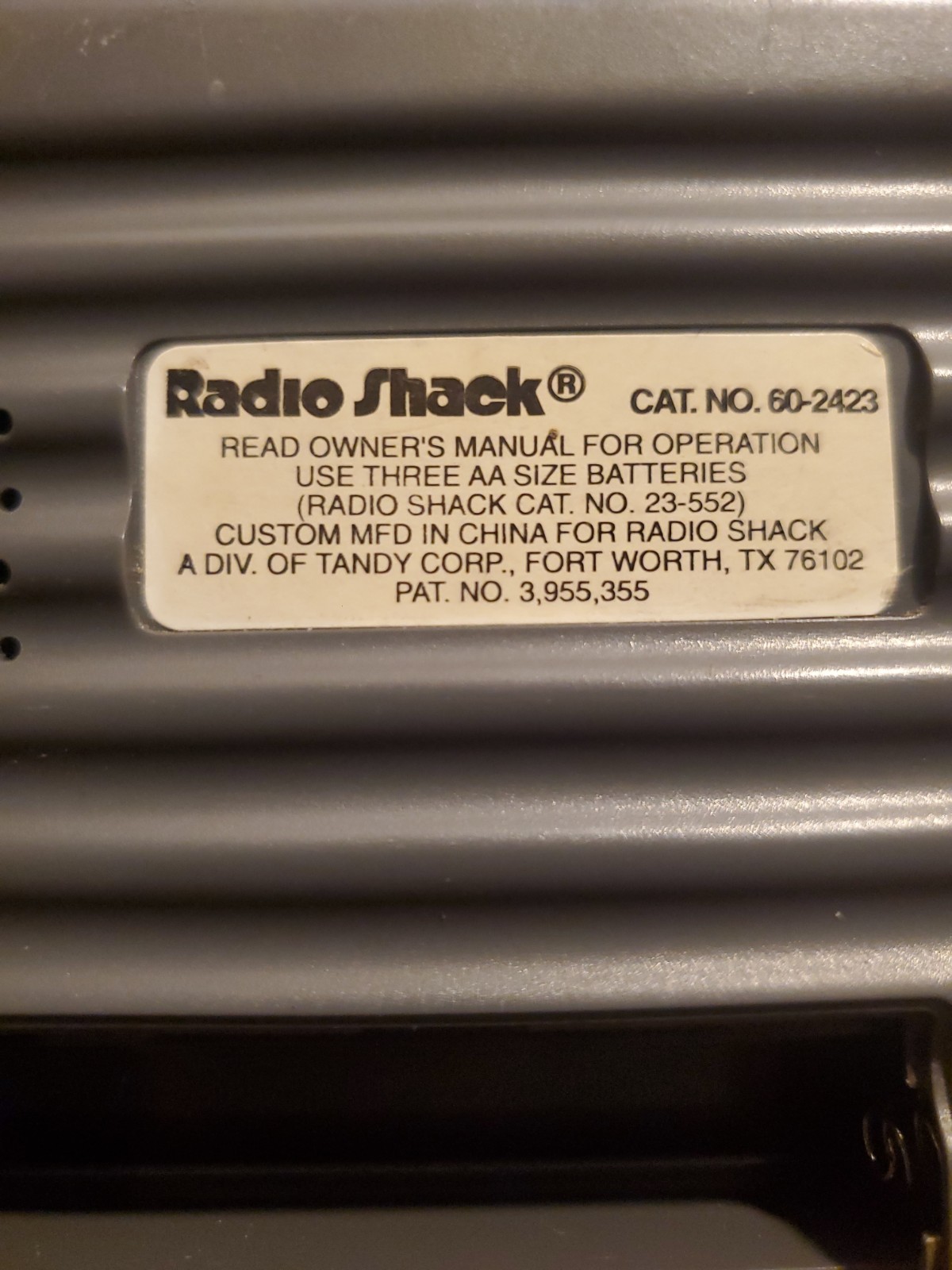 Radio Shack Championship Golf II 2 Handheld Electronic Game Tested Working