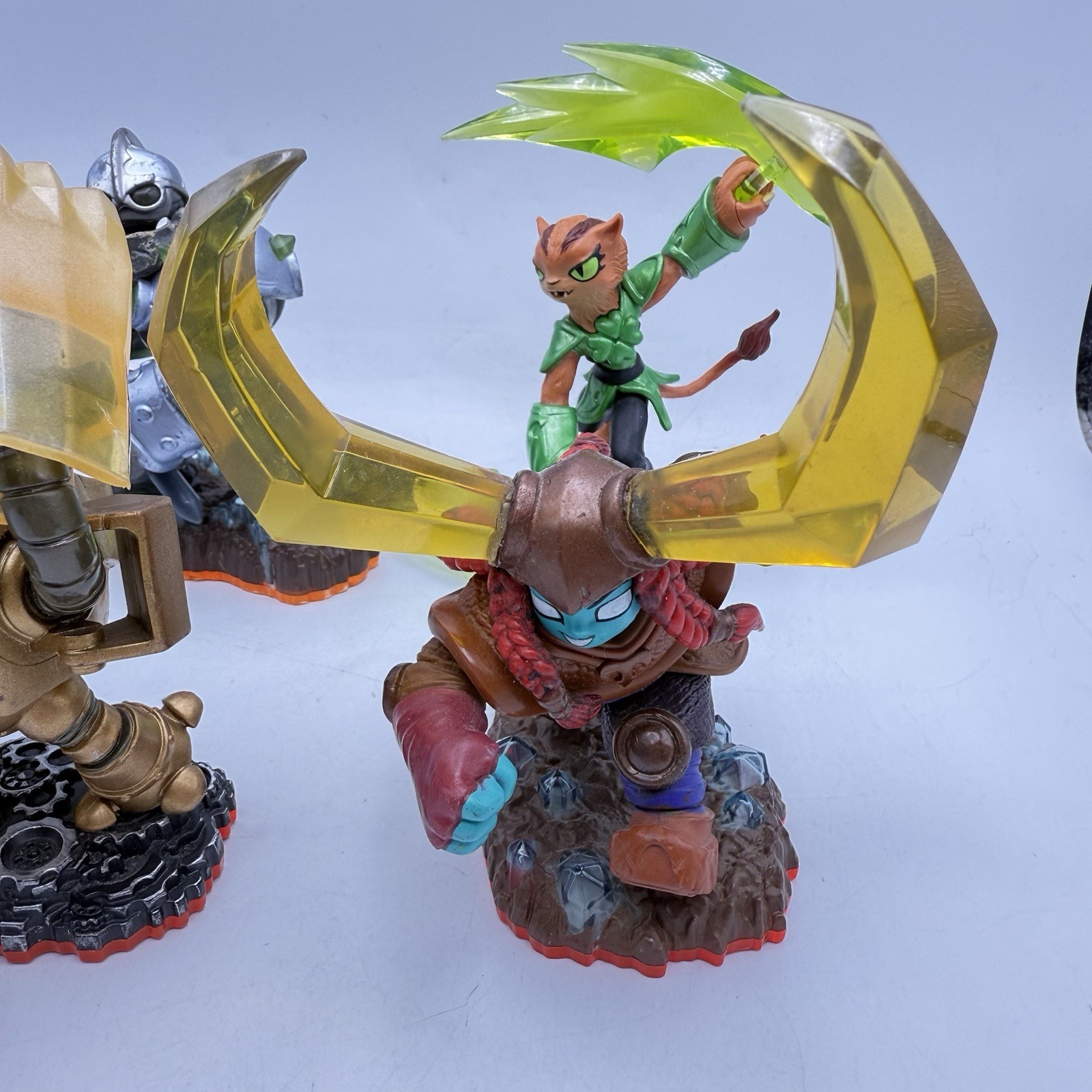 6 Skylanders Trap Team Masters & Giants Gusto Jawbreaker Head Rush Tuff Luck