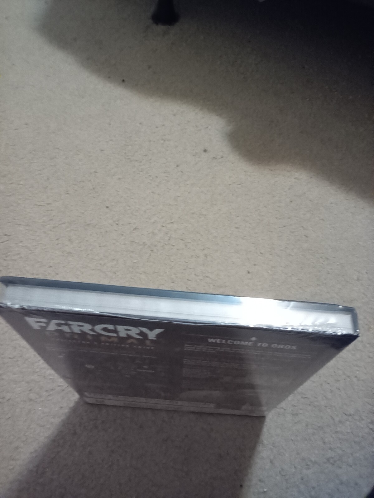 Sealed Far Cry Primal Collector’s Edition Hardcover With Stickers