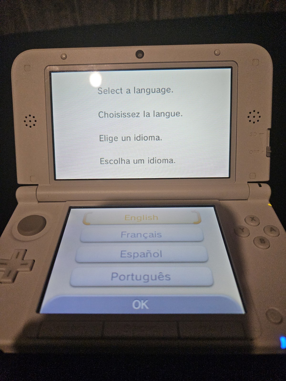 Nintendo 3DS XL/LL Region Free Console Mint Color [Rank S] [64 GB + AC included]