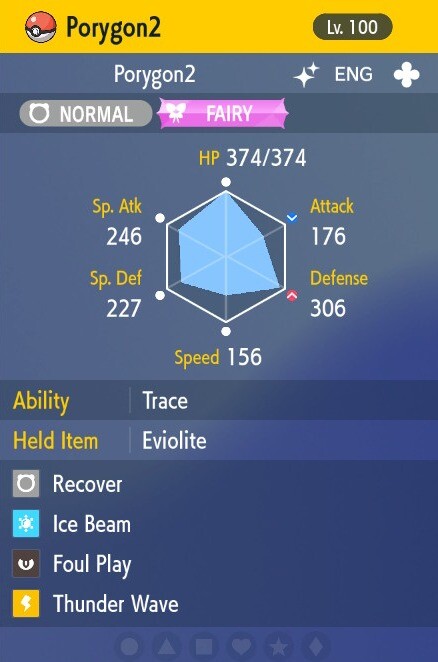 Pokemon Scarlet and Violet 6iv Shiny Max EV Porygon2