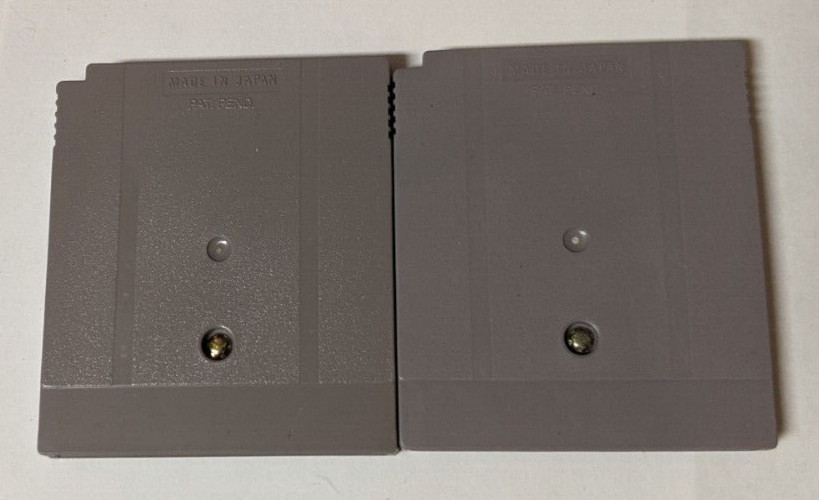 Nintendo Game Boy Japanese Lot of 2 – Pocket Monsters Red & Mogura Nya – CMcx14