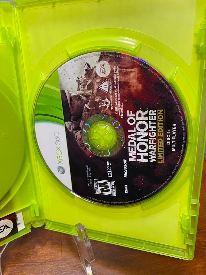 Medal of Honor Warfighter Limited Edition (Xbox 360) Complete Tested