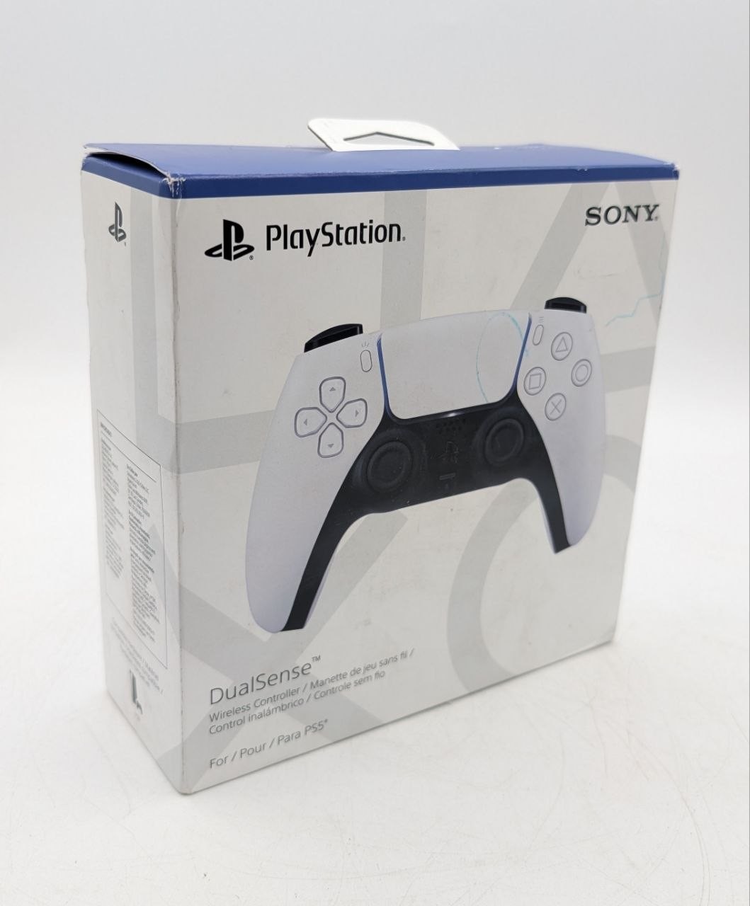 PlayStation DualSense Wireless Controller, White – PS5