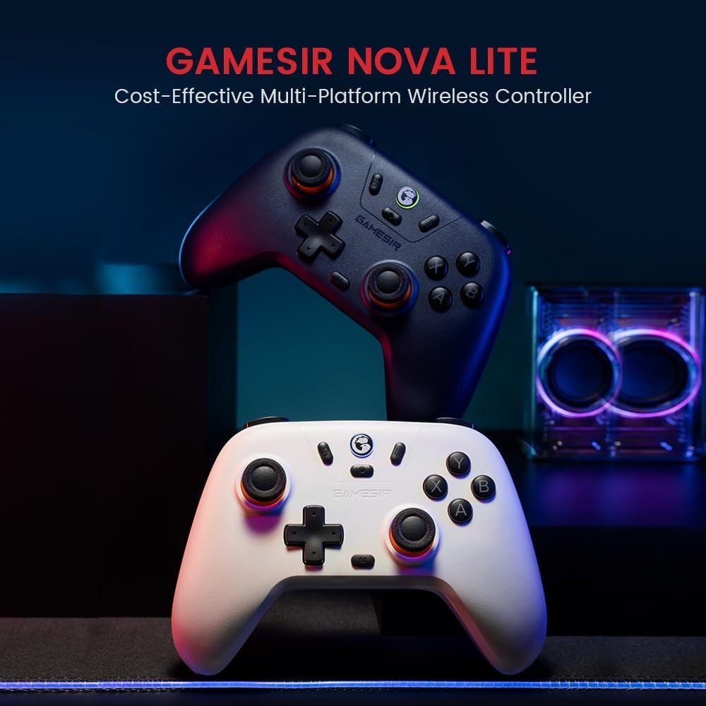 Ergonomic Bluetooth Gamepad with Turbo Function for Windows & Mobile Devices