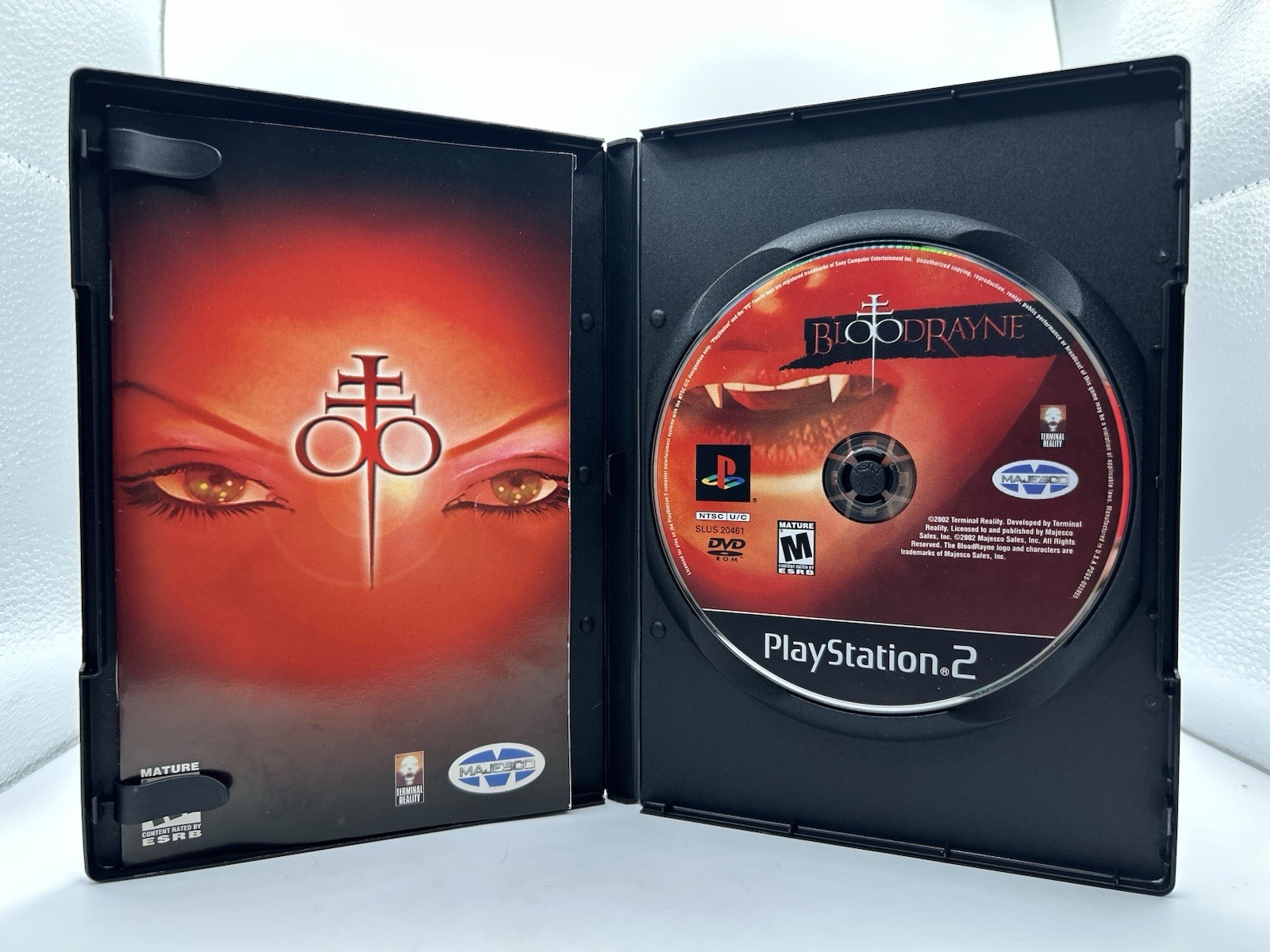 BloodRayne Sony PS2 PlayStation 2 Video Game Black Label Complete W/ Manual CIB