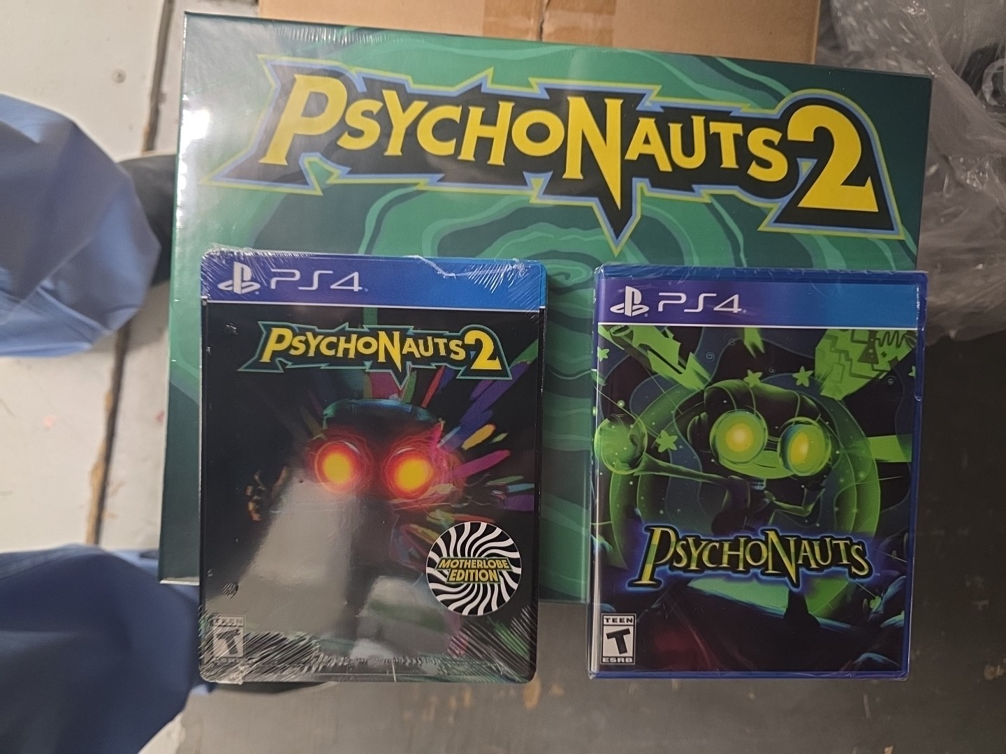 Psychonauts (PS4) iam8bit exclusive Collector’s edition- Brand new sealed- RARE