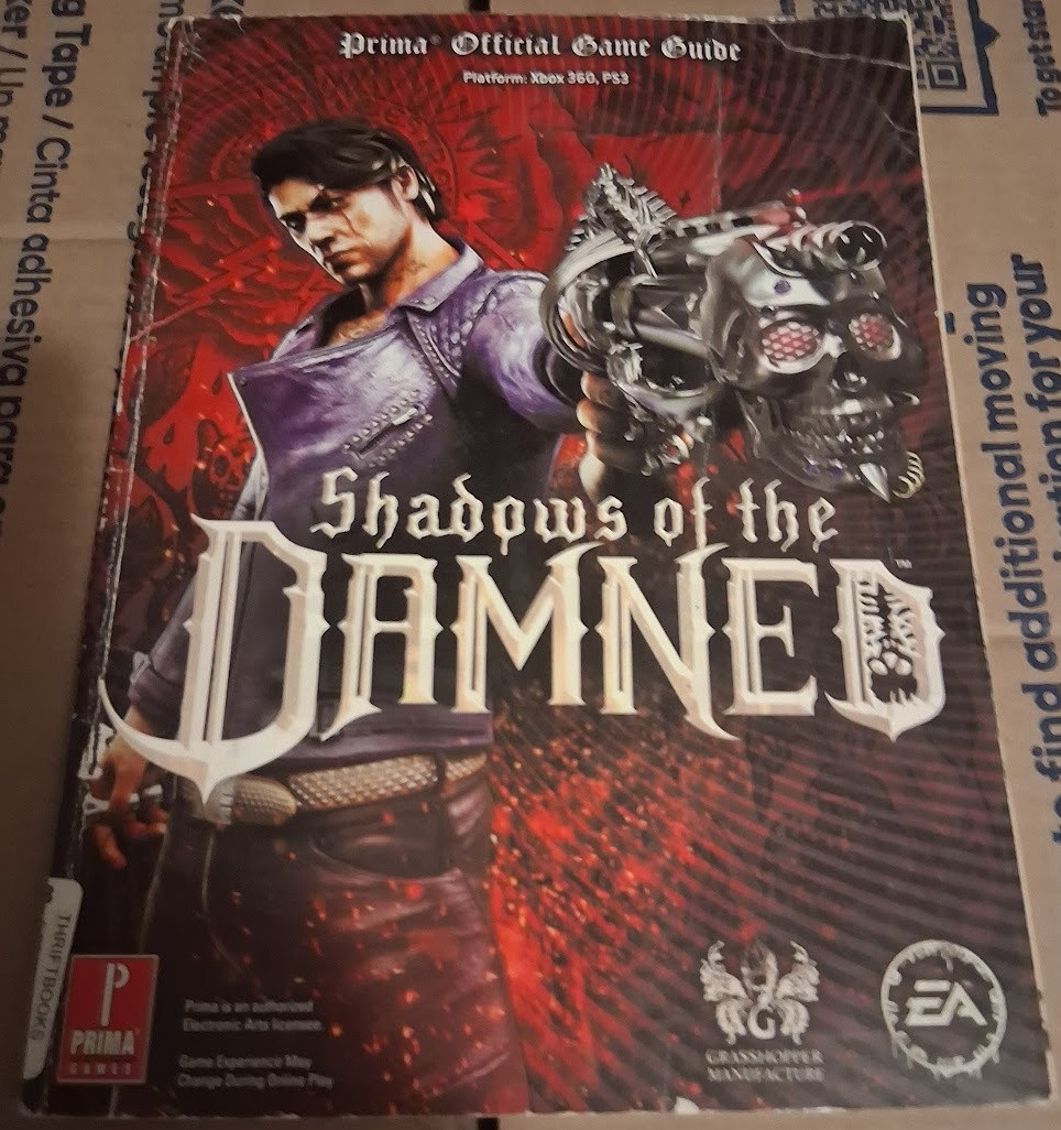 Shadows of the Damned Official strategy game guide, Prima, Grasshopper Suda51